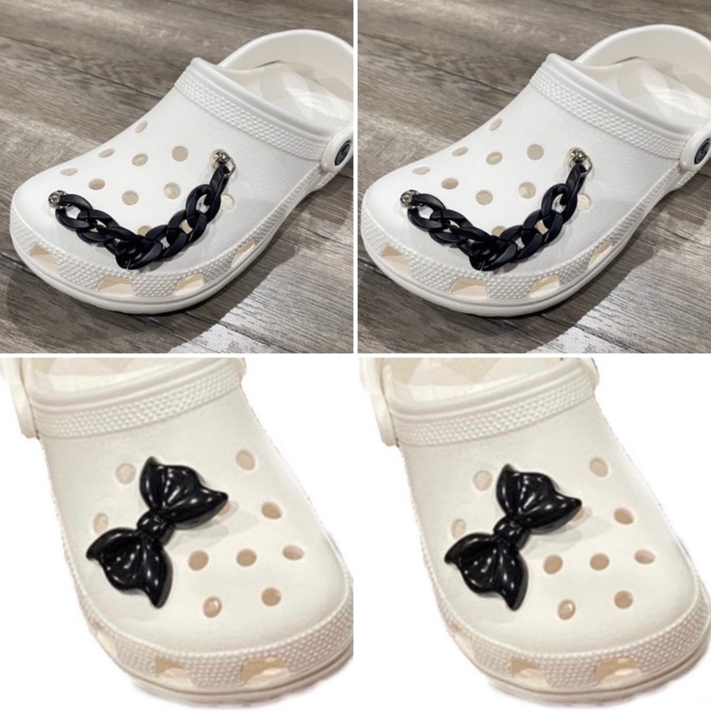 Crocs Black Combination Set